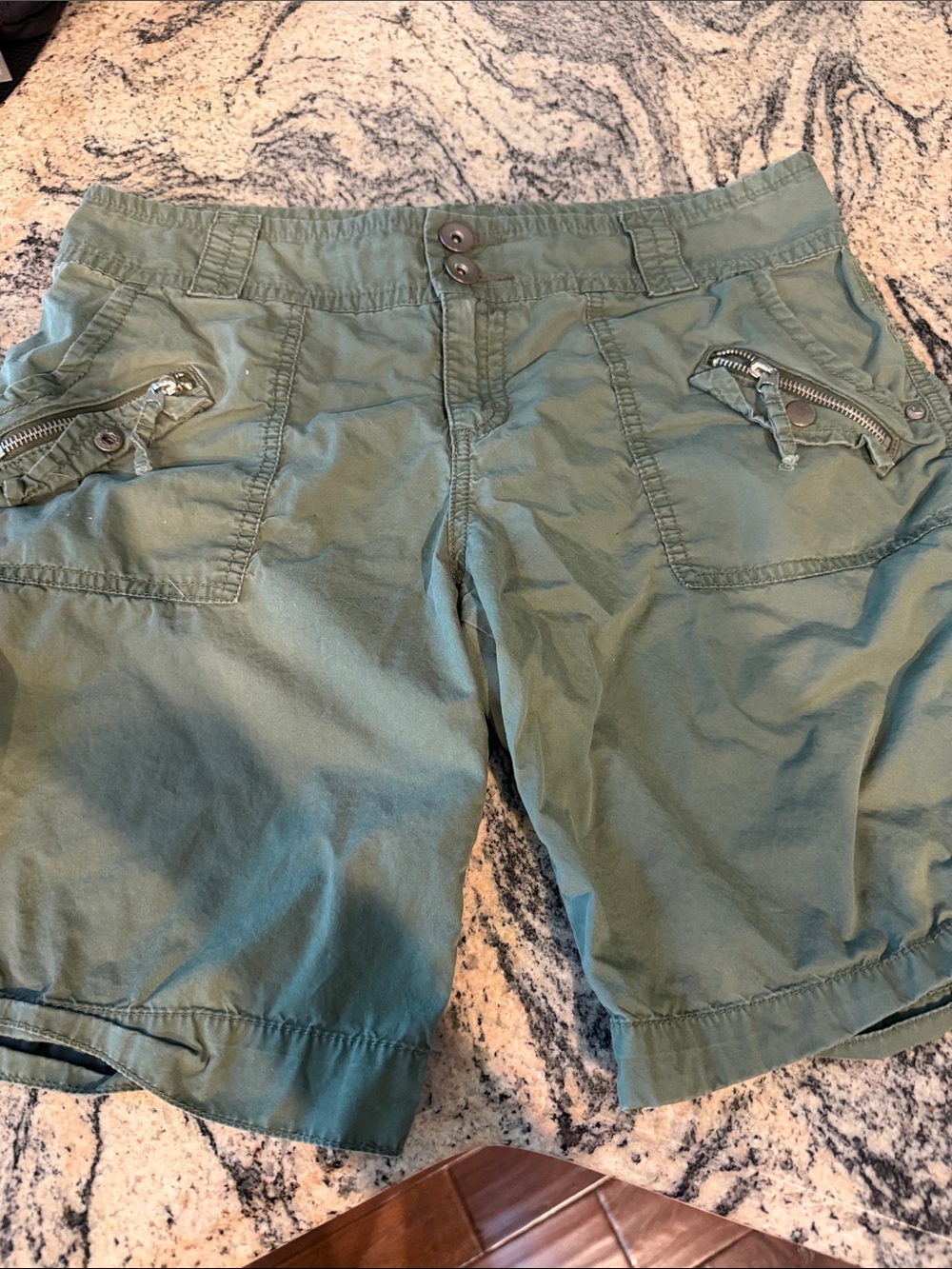 Women’s sanctuary surplus Olive Green Utility Shorts